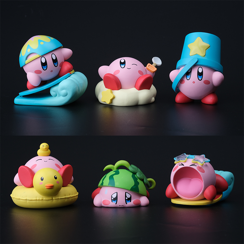 Hot 6Pcs/Set Star Kirby Anime  - огляд і ціна Model Kit Kirby