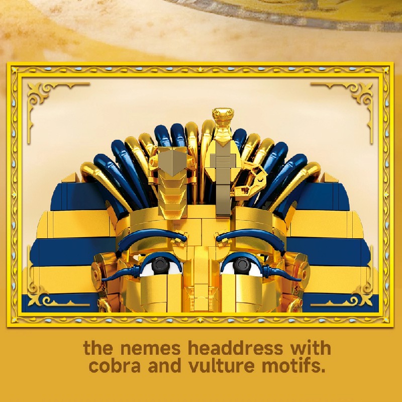 Egyptian Golden Mask Building  - огляд і ціна Model Kit Chemistry