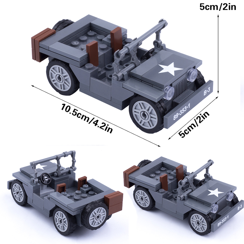 MOC WW2 Military US Figures Wi - огляд і ціна Model Kit Chemistry