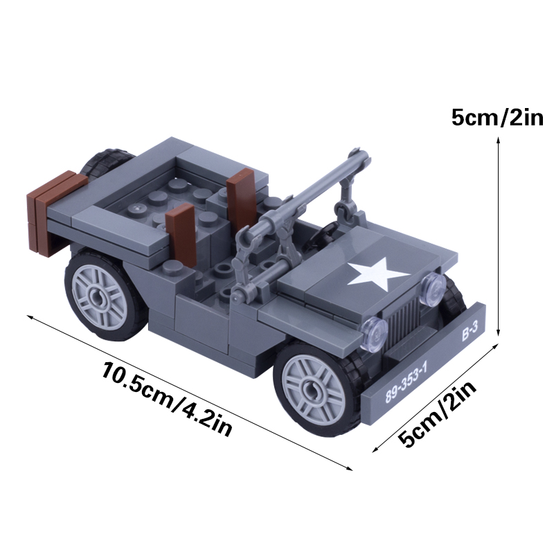 MOC WW2 Military US Figures Wi - огляд і ціна Model Kit Chemistry
