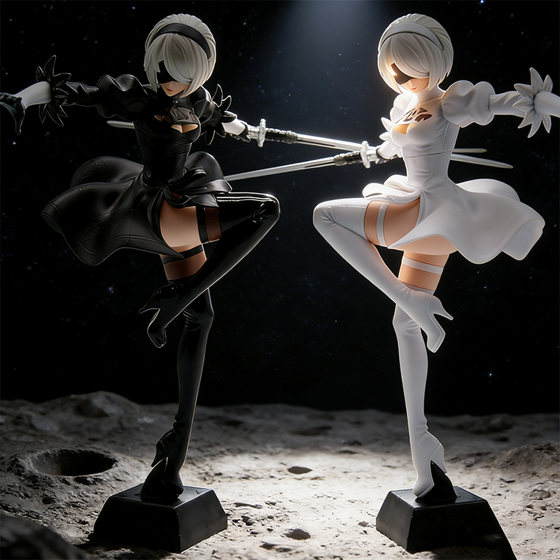No.2 Type B Black/White Ver. A - огляд і ціна Model Kit Nier Automata