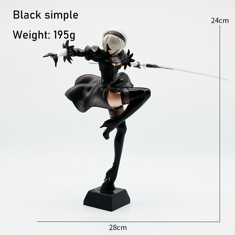 No.2 Type B Black/White Ver. A - огляд і ціна Model Kit Nier Automata