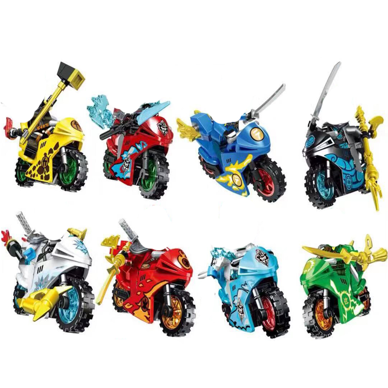 Ninja Figures Motorcycle Build - огляд і ціна Model Kit Ninja