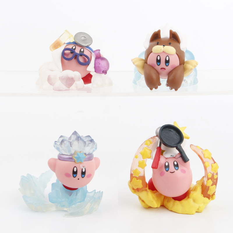 4pcs/set Cake Decoration Food  - огляд і ціна Model Kit Kirby