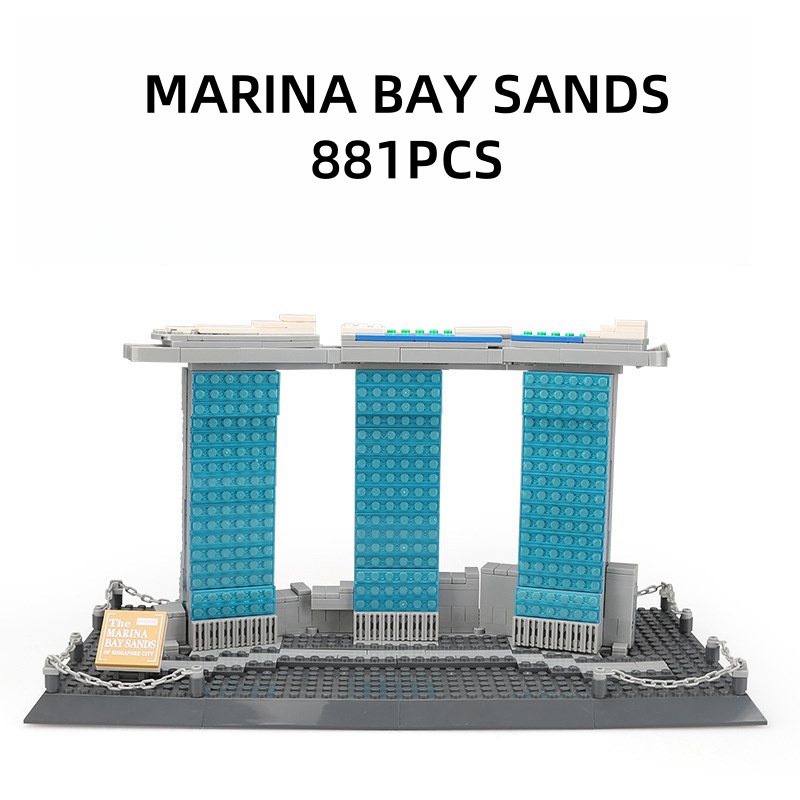 Creative Landmark 881PCS Singa - огляд і ціна Model Kit Singapore