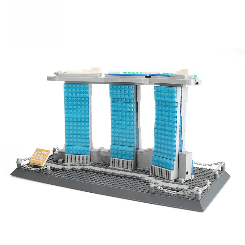Creative Landmark 881PCS Singa - огляд і ціна Model Kit Singapore