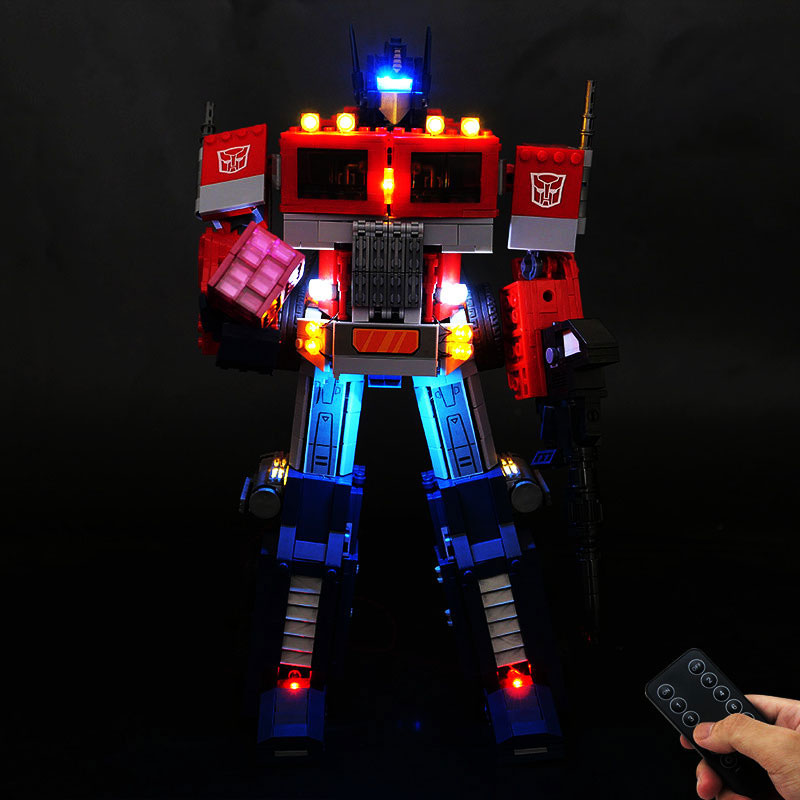 LED Light Kit For LEGO 10302 O - огляд і ціна Model Kit Optimus Prime