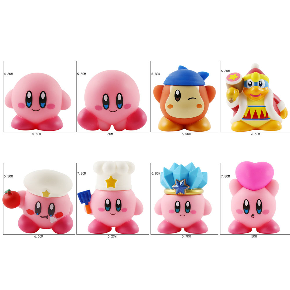 2026@Star Kirby Action Figures - огляд і ціна Model Kit Kirby