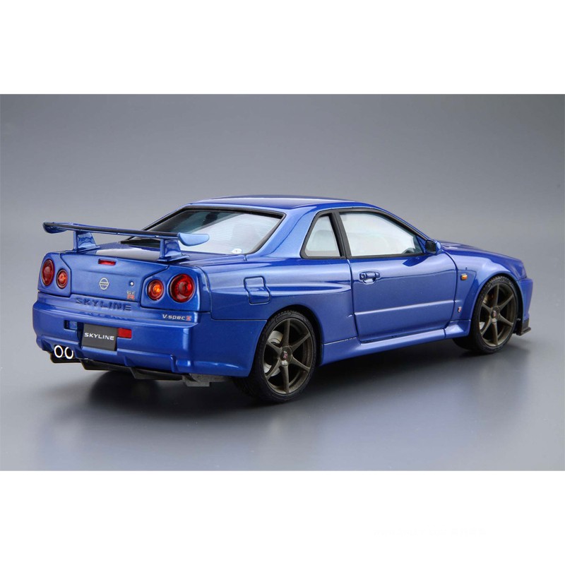Static assembly car model Aosh - огляд і ціна Model Kit Aoshima