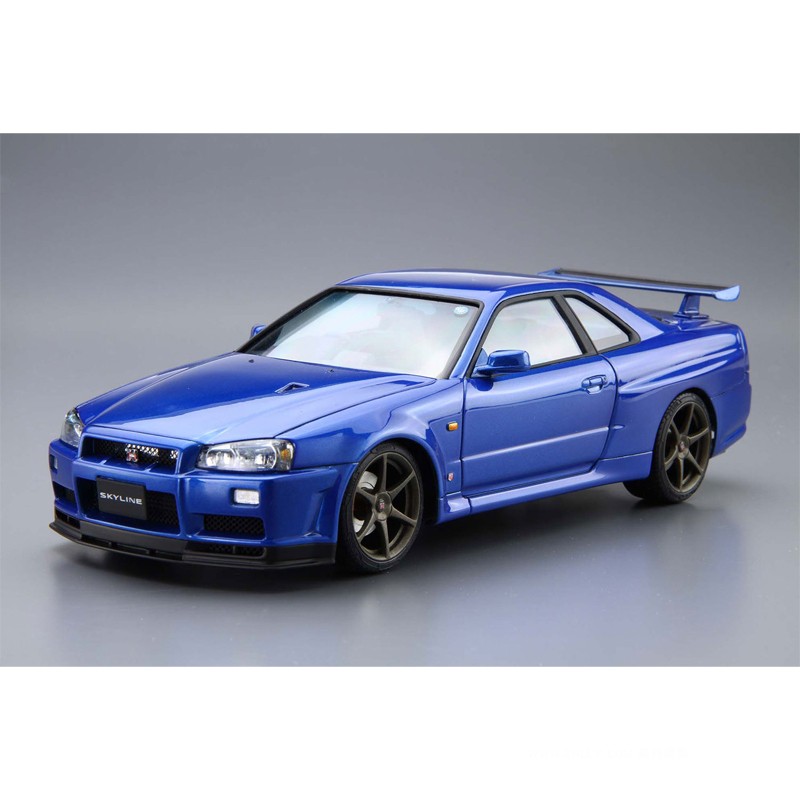 Static assembly car model Aosh - огляд і ціна Model Kit Aoshima