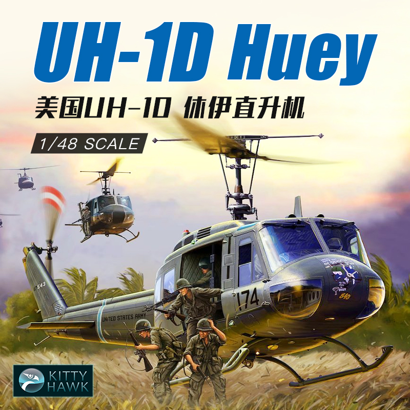 Kitty Hawk Assembled Aircraft  - огляд і ціна Model Kit Helicopter