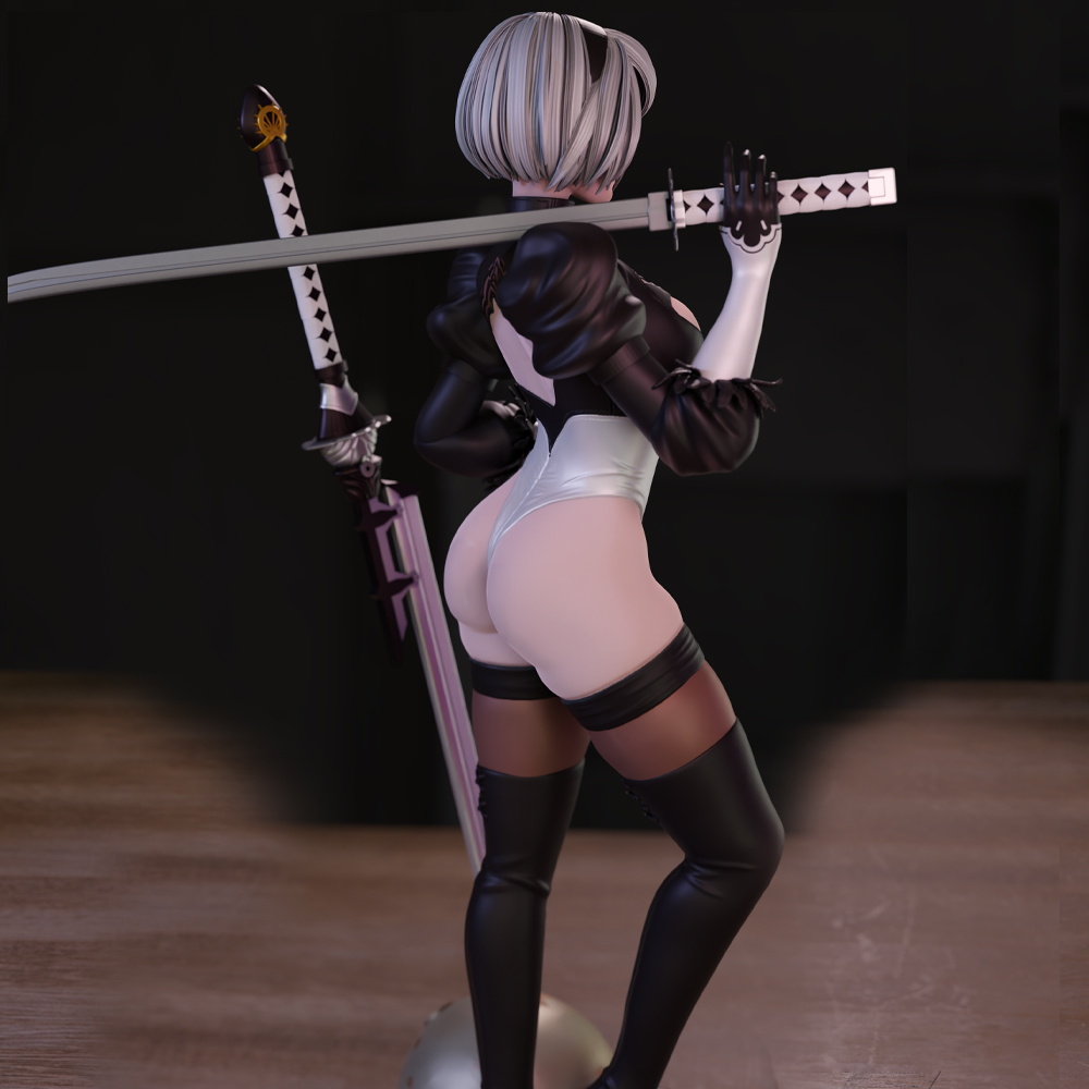 1/24 3d Printing Model Kit Bea - огляд і ціна Model Kit Nier Automata